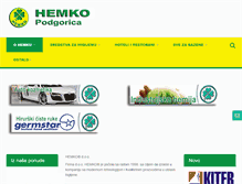 Tablet Screenshot of hemko.net